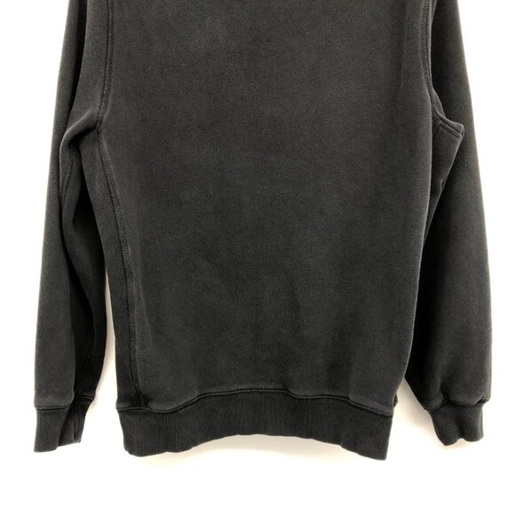 Hurley men's Black monogram logo front crewneck pullover sweater M - Picture 14 of 16